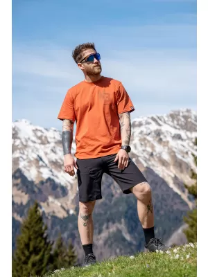 Muška majica kratkih rukava NORDBLANC NBSMT8161 NARANČASTA