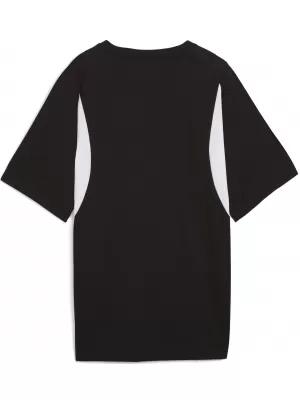 Košulja PUMA TEAMEVOSTRIPE TEE WMN 659959_03 PUMA CRNO/PUMA SREBRO