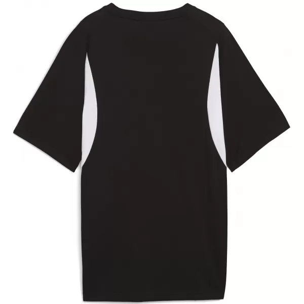  Košulja PUMA TEAMEVOSTRIPE TEE WMN 659959_03 PUMA CRNO/PUMA SREBRO 