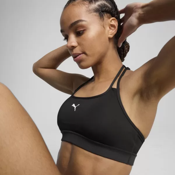  Gospin grudnjak PUMA MOVE STRAPPY BRA 526224_51 PUMA CRNA/PUMA BIJELA 