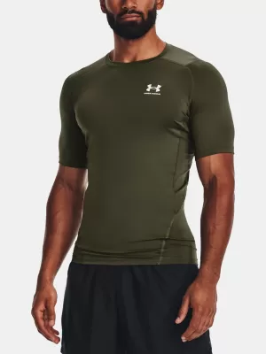 Muška majica kratkih rukava UNDER ARMOUR HG ARMOUR COMP SS 1361518-390 ZELENA