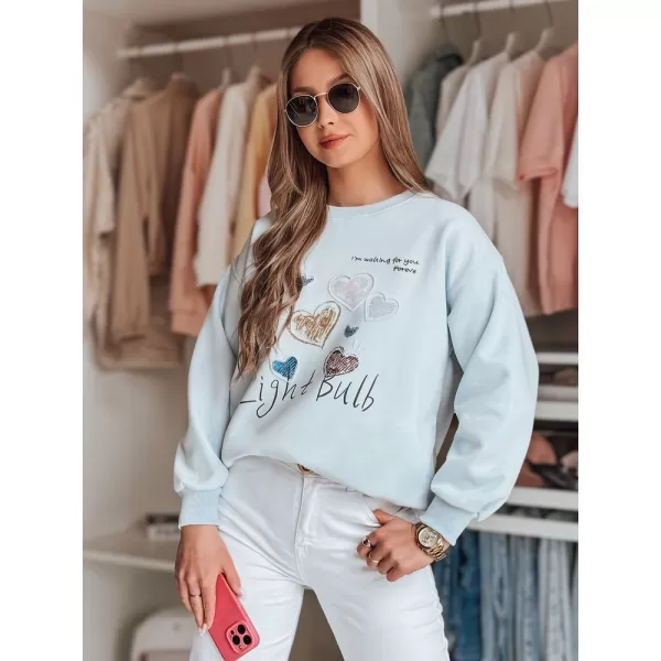  Ženska majica DSTREET PINKNOTE BY1502 PLAVI 