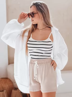 Ženske kratke hlače DSTREET HOT VIBE SY0441 KAKI