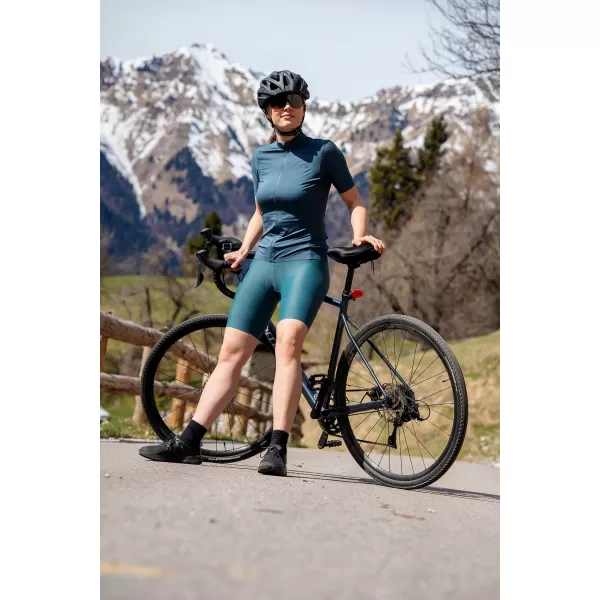  Ženski biciklistički dres NORDBLANC MILE NBSLF8216 ZELENA 