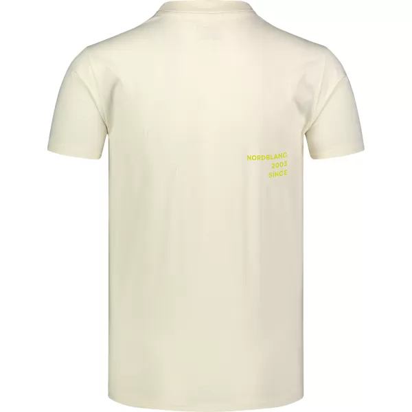  Muška majica kratkih rukava NORBLANC NBSMT8153 KREM BIJELA Nordblanc 