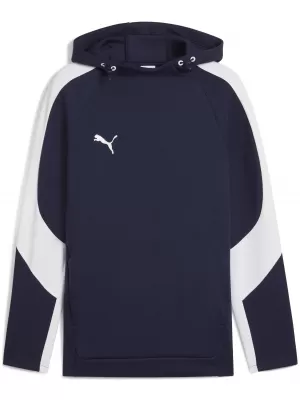 Muška dukserica PUMA TEAMEVOSTRIPE HOODY 659954_06 PUMA MORNARICA/PUMA SREBRO