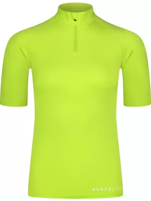 Ženska majica kratkih rukava NORDBLANC PEBBLE NBSLF8092 JANTAR