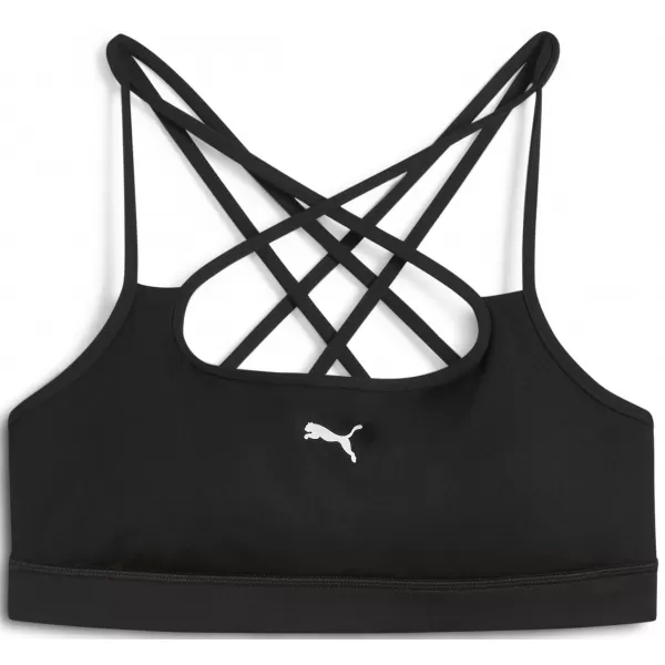  Gospin grudnjak PUMA MOVE STRAPPY BRA 526224_51 PUMA CRNA/PUMA BIJELA 