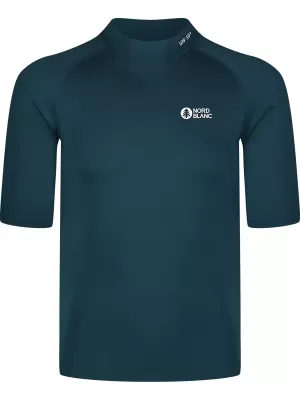 Muška majica s UV zaštitom NORDBLANC MARINE NBSMF8089 TAMNOPLAVA