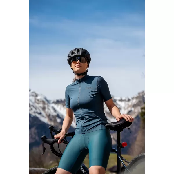  Ženski biciklistički dres NORDBLANC MILE NBSLF8216 ZELENA 
