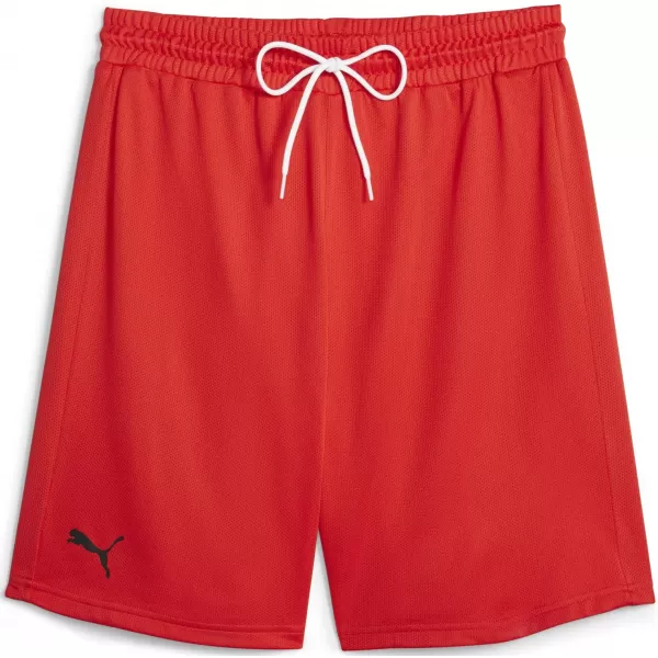  Kratke hlače PUMA HOOPS TEAM PRACTICE SHORT 676641_03 PUMA RED 