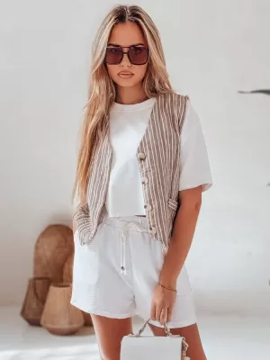Ženske kratke hlače DSTREET HOT VIBE SY0444 BIJELA