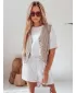 Ženske kratke hlače DSTREET HOT VIBE SY0444 BIJELA