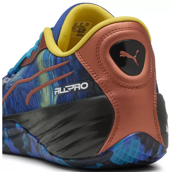  Čizme PUMA ALL-PRO NITRO DYLAN EXHIBIT 311354_01 ŽIVO PLAVA/TROPSKA PLAVA 