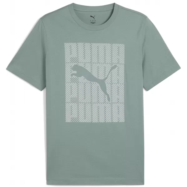  Košulja PUMA GRAPHICS WORDING TEE 684825_30 ZELENI MJESEC 