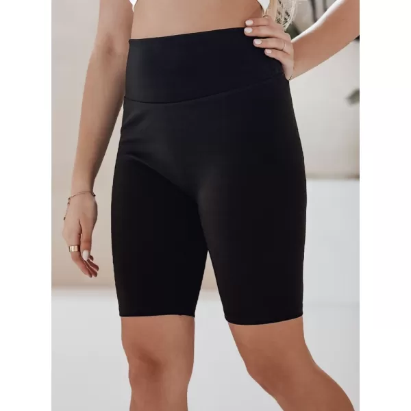  Ženske kratke hlače DSTREET SOFT AND FIT SY0420 CRNI 