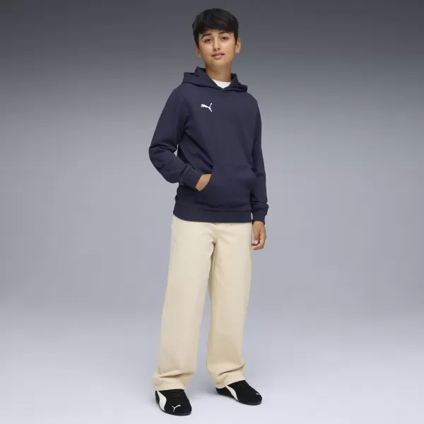  Dječja dukserica PUMA TEAMGOAL CASUALS HOODY JR 658619_06 PUMA MORNARICA/PUMA BIJELA 