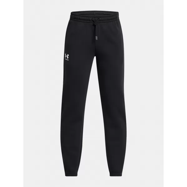  Trenirke za dječake UNDER ARMOUR B ICON FLC JOGGER TAPING 1390294-001 CRNA 