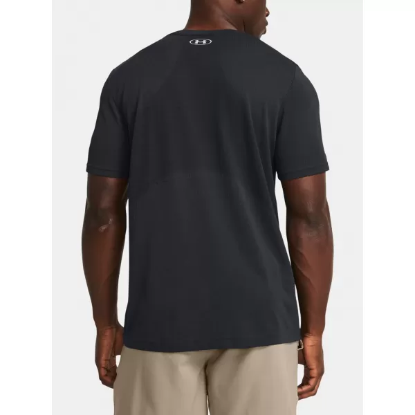  Muška majica kratkih rukava UNDER ARMOUR VANISH SEAMLESS SS 1382801-001 CRNA 