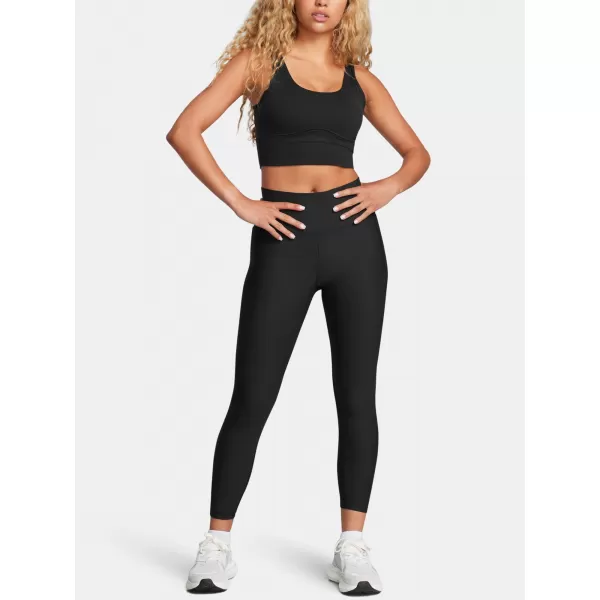  Ženske tajice UNDER ARMOUR MERIDIAN RIB ANKLE LEG 1386467-001 CRNA 