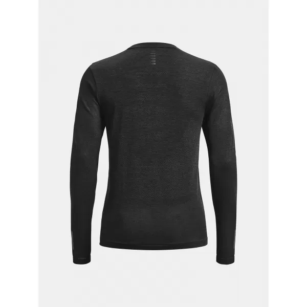  Ženska majica kratkih rukava UNDER ARMOUR SEAMLESS STRIDE LS 1375699-001 CRNA 
