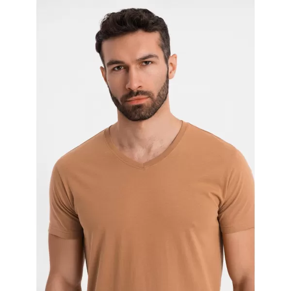  Košulja OMBRE OM-TSBS-0237 SMEĐI 