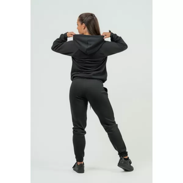  Ženska sportska majica s kapuljačom INTENSE Signature 845 BLACK Nebbia 