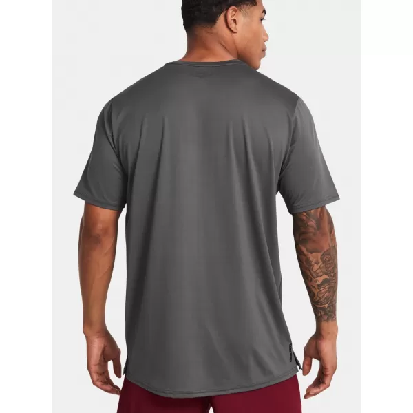  Muška majica kratkih rukava UNDER ARMOUR VANISH ENERGY SS 1383973-025 SIVA 