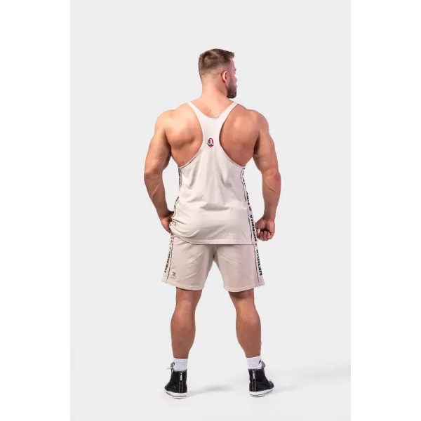  Washed muscle back stringer GOLDEN AGE 791 LIGHT GREY Nebbia 