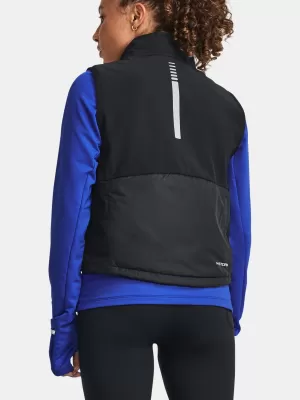 Ženski prsluk UNDER ARMOUR STRM SESSION RUN VEST 1378502-001 CRNA