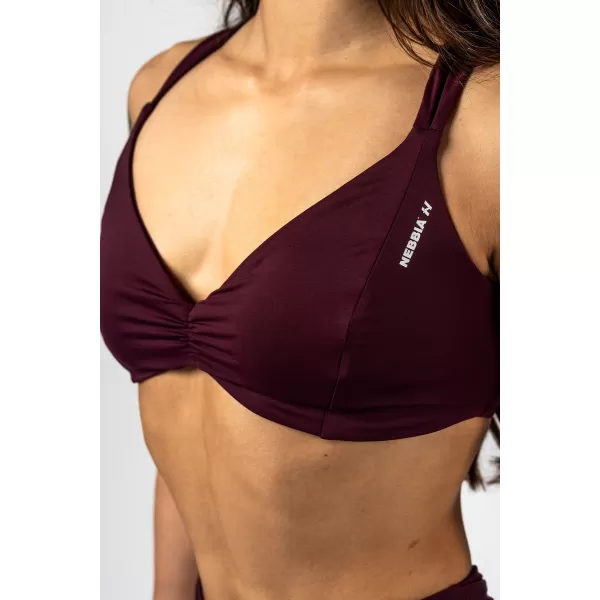  Sportski grudnjak STRONG BEAUTY 424 TAMNO CRVENI Nebbia 
