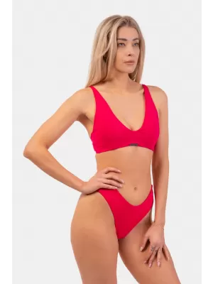 Triangle Bralette kupaći kostim s jastučićima - Top 457 PINK Nebbia
