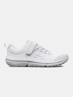 Cipele za dječake UNDER ARMOUR BPS ASSERT 10 AC UFM SYN 3027100-100 BIJELA