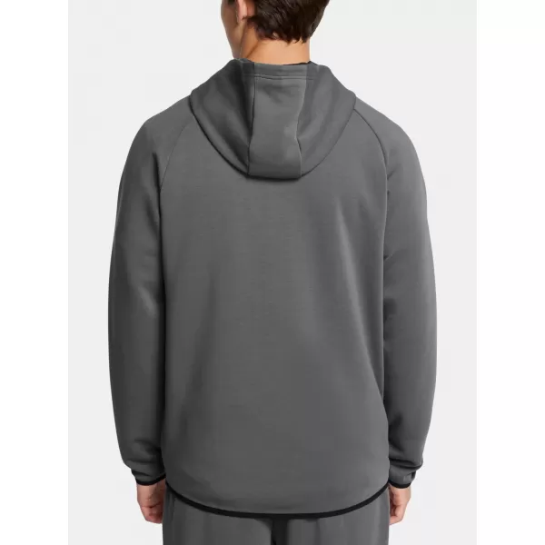 Muški sweatshirt UNDER ARMOUR UNSTOPPABLE FLC FZ HD EU 1389352-025 SIVA 