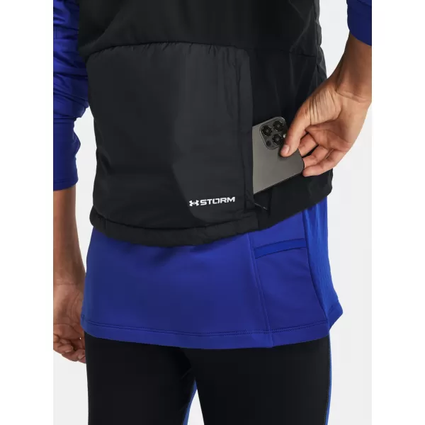  Ženski prsluk UNDER ARMOUR STRM SESSION RUN VEST 1378502-001 CRNA 