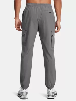 Muške sportske hlače UNDER ARMOUR VIBE WOVEN CARGO PANTS 1386558-025 SIVA