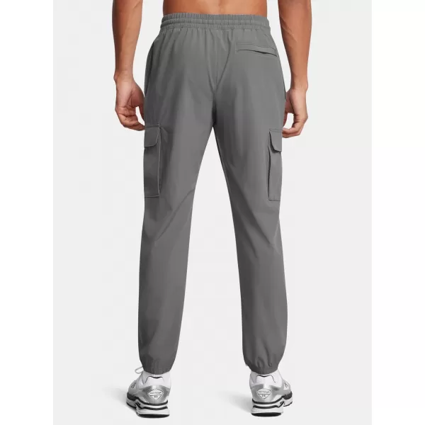  Muške sportske hlače UNDER ARMOUR VIBE WOVEN CARGO PANTS 1386558-025 SIVA 