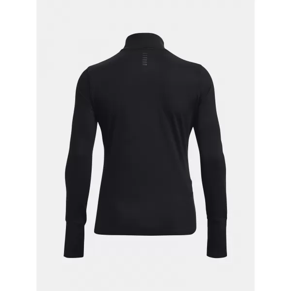  Ženska majica kratkih rukava UNDER ARMOUR QUALIFIER RUN 1/2 ZIP 1379349-001 CRNA 