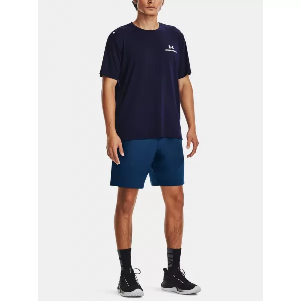  Muške kratke hlače UNDER ARMOUR UNSTOPPABLE HYBRID SHORTS 1373780-426 PLAVA 