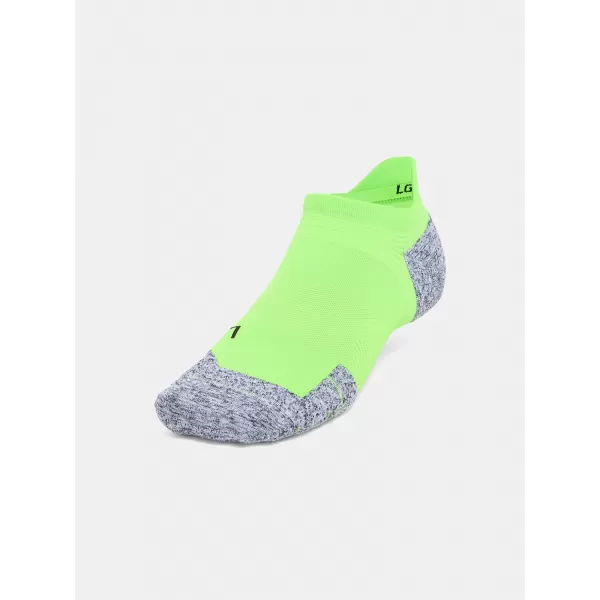  Čarape UNDER ARMOUR AD RUN CUSHION NS TAB (1 PÁR) 1376075-389 ZELENA 