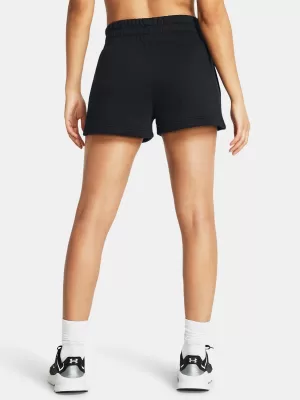 Ženske kratke hlače UNDER ARMOUR ICON FLEECE BOXER SHORTS 1382725-001 CRNA