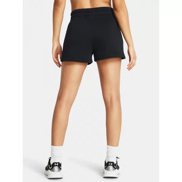  Ženske kratke hlače UNDER ARMOUR ICON FLEECE BOXER SHORTS 1382725-001 CRNA 