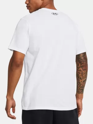 Muška majica kratkih rukava UNDER ARMOUR UA GL FOUNDATION UPDATE SS 1382915-100 BIJELA
