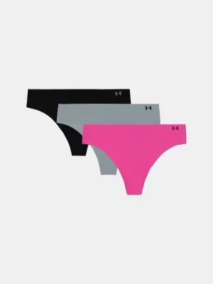 Ženske gaćice UNDER ARMOUR PURE STRETCH NS THONG (3KS) 1383893-652 RUŽIČASTA