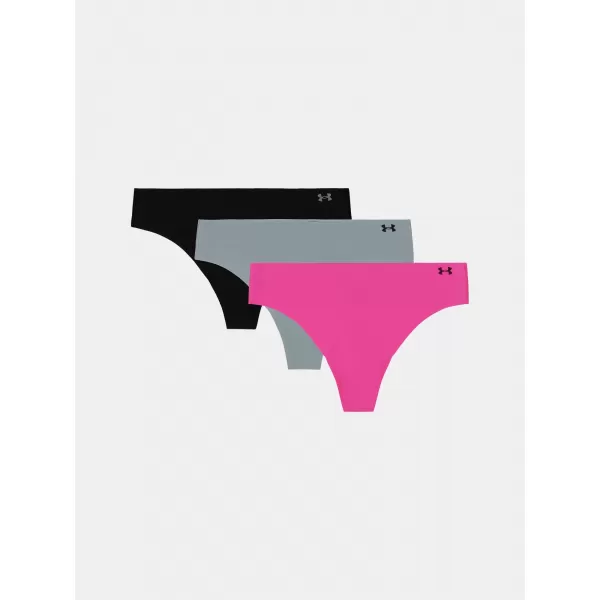  Ženske gaćice UNDER ARMOUR PURE STRETCH NS THONG (3KS) 1383893-652 RUŽIČASTA 