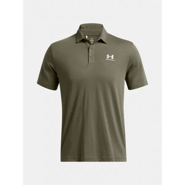  Muška majica kratkih rukava UNDER ARMOUR ICON POLO 1386608-390 ZELENA 