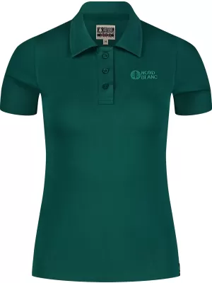 Ženska polo majica NORDBLANC EVERMORE NBSLT8174 TAMNO ZELENA