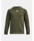 Trenirka za dječake UNDER ARMOUR RIVAL FLEECE HOODIE 1379792-390 ZELENA