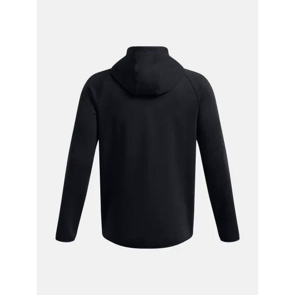  Muški sweatshirt UNDER ARMOUR UNSTOPPABLE FLC FZ HD EU 1389352-001 CRNA 