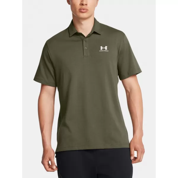  Muška majica kratkih rukava UNDER ARMOUR ICON POLO 1386608-390 ZELENA 